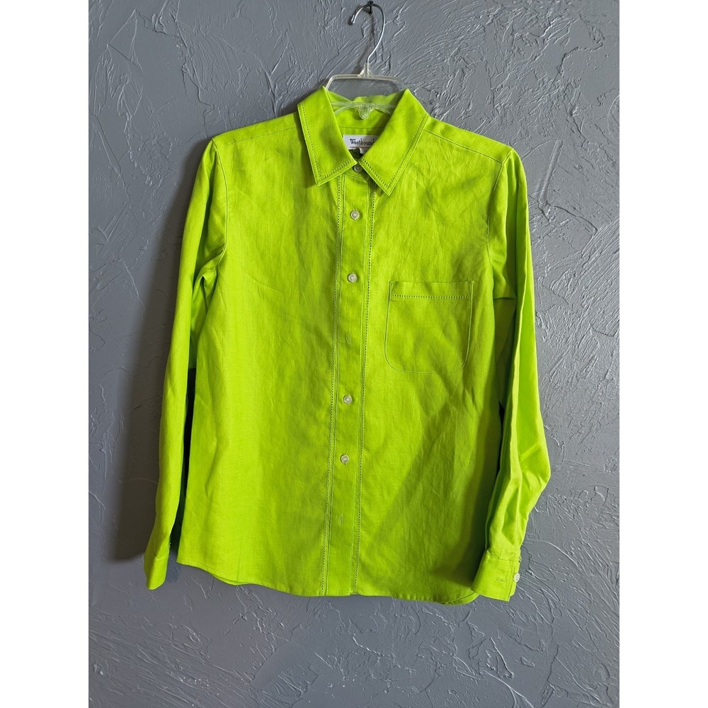 Lot Of 4 Westbound Shirt Women Button Up Collared Long Sleeve Pockets Size Small - Picture 5 of 12